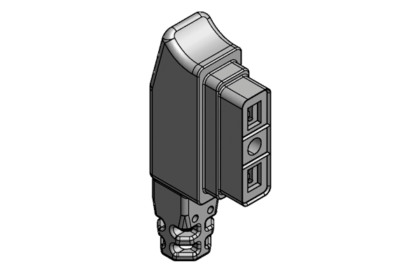 Connector for modular coils gas valves