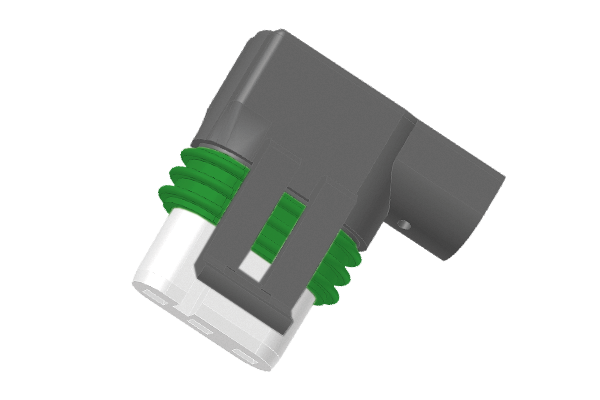 Angle connector for power supply circulator pumps UPM3 Grundfos